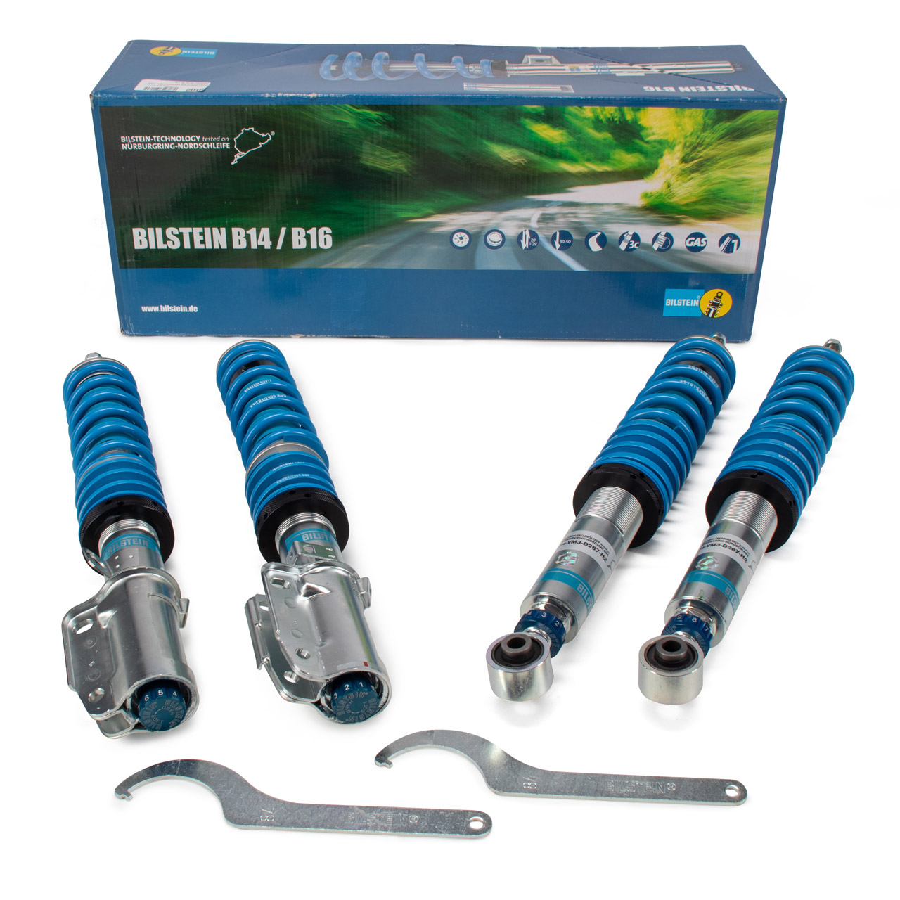 BILSTEIN B16 PSS10 Gewindefahrwerk Satz PORSCHE 964 3.6 Carrera vorne + hinten