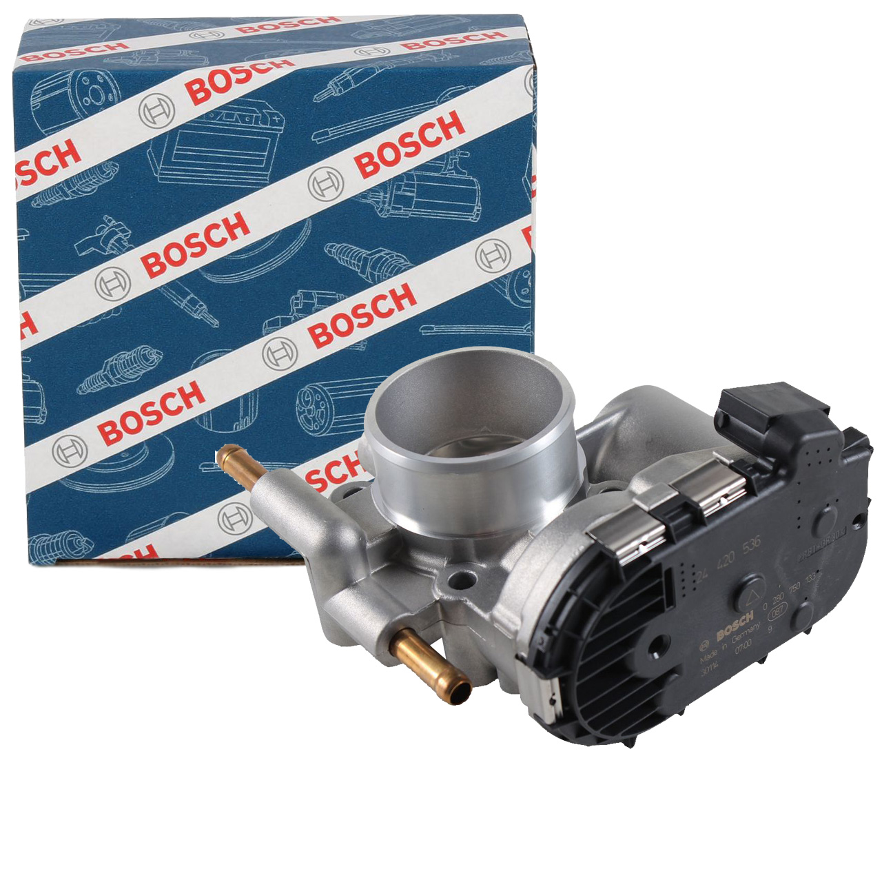 BOSCH Drosselklappe Saugrohrklappe für OPEL ASTRA CORSA 1.2 1.4 60-90 PS 5825242