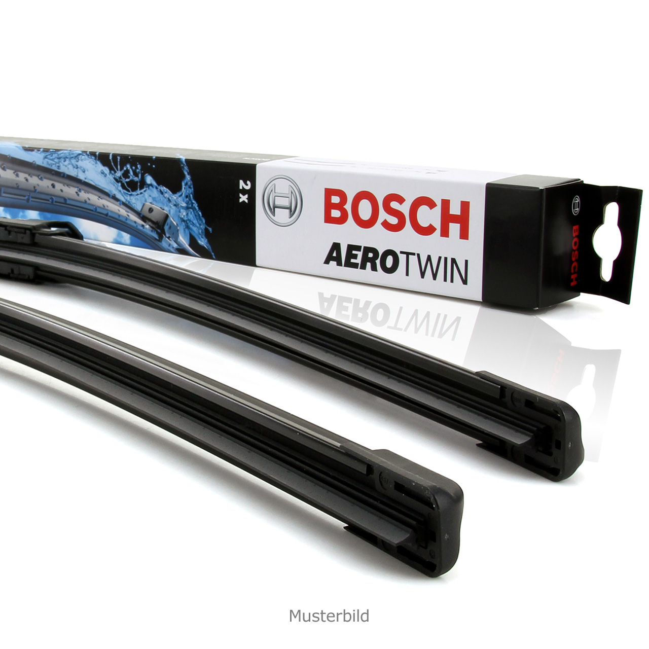 Original Bosch AEROtwin Satz Scheibenwischer Set 600/400 mm für Hyundai