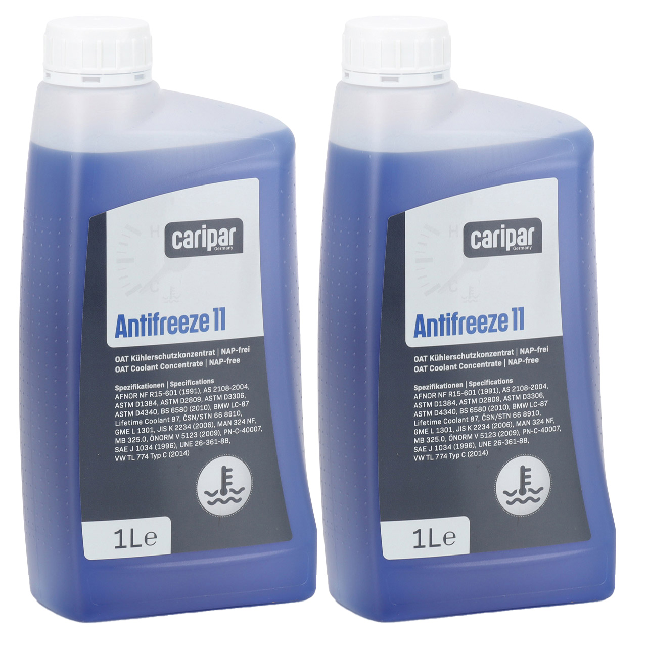 2L 2 Liter CARIPAR ANTIFREEZE 11 Frostschutz Kühlerfrostschutz Konzentrat