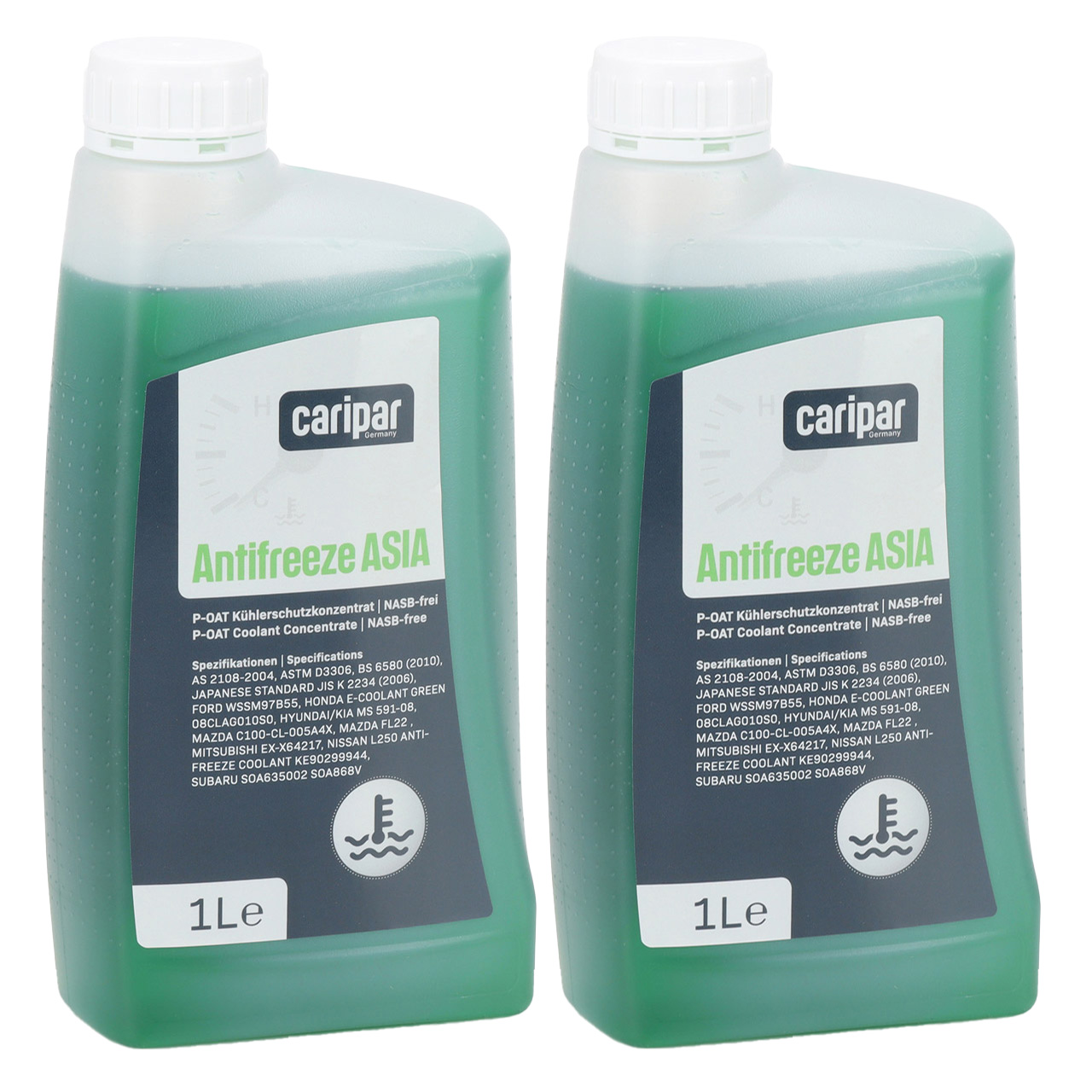 2L 2 Liter CARIPAR ANTIFREEZE ASIA Frostschutz Kühlerfrostschutz Konzentrat