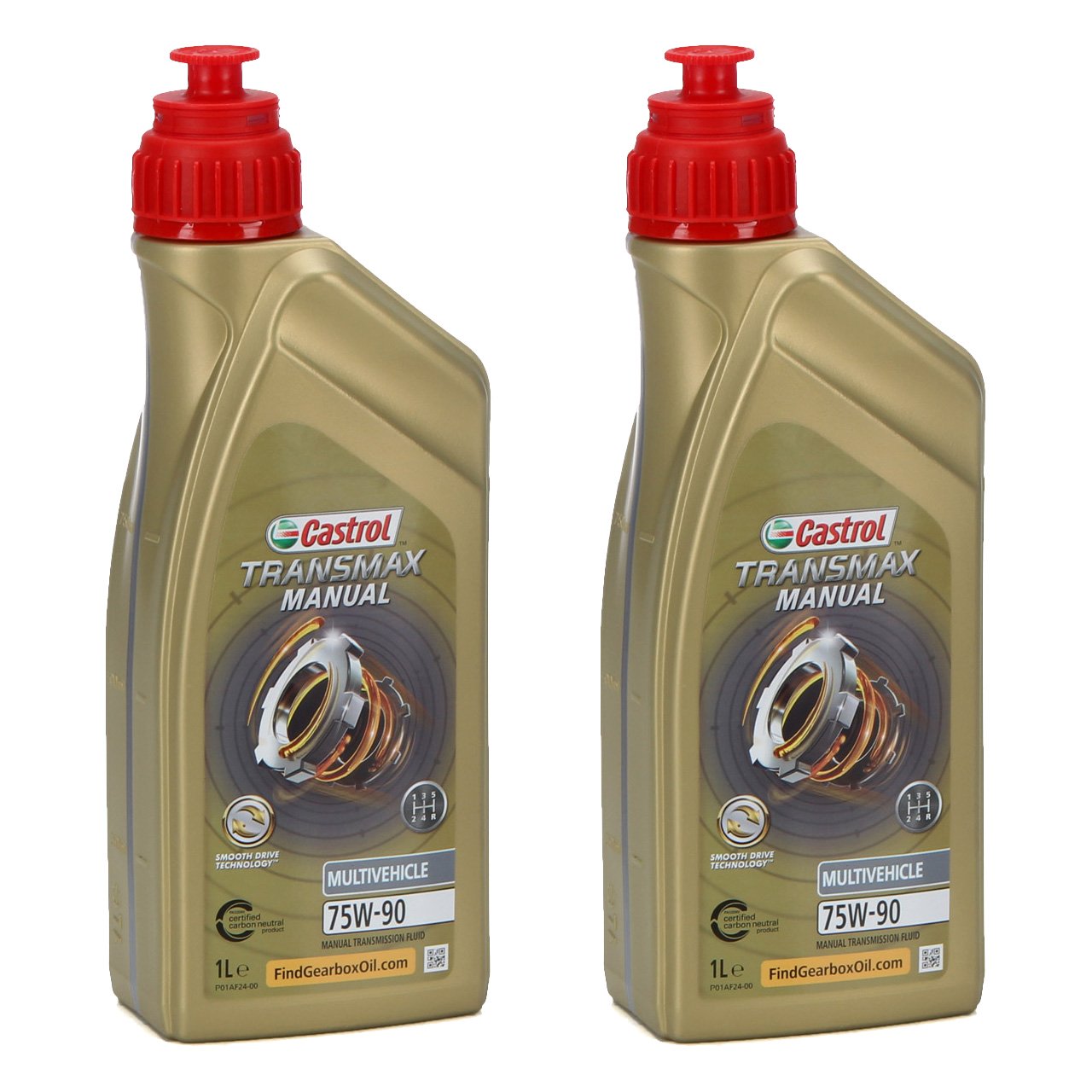 2L 2 Liter CASTROL Schaltgetriebeöl TRANSMAX MANUAL MULTIVEHICLE 75W-90 API GL-4