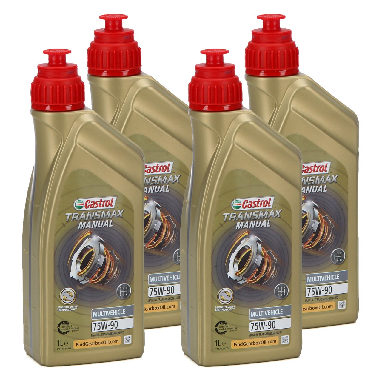 4L 4 Liter CASTROL Schaltgetriebeöl TRANSMAX MANUAL MULTIVEHICLE 75W-90 API GL-4