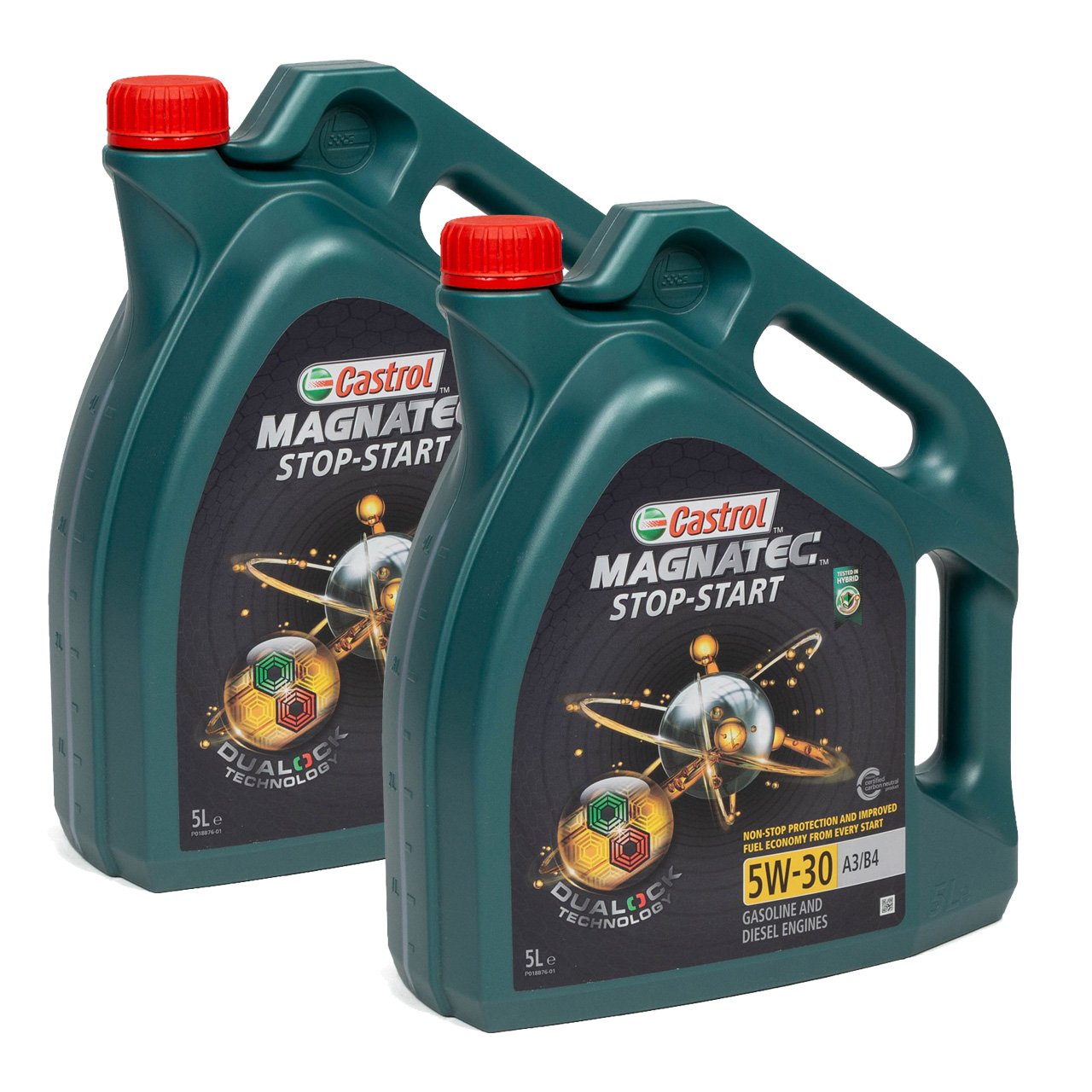 10 Liter CASTROL Magnatec STOP-START Motoröl Öl 5W30 ACEA A3/B4 MB Renault VW