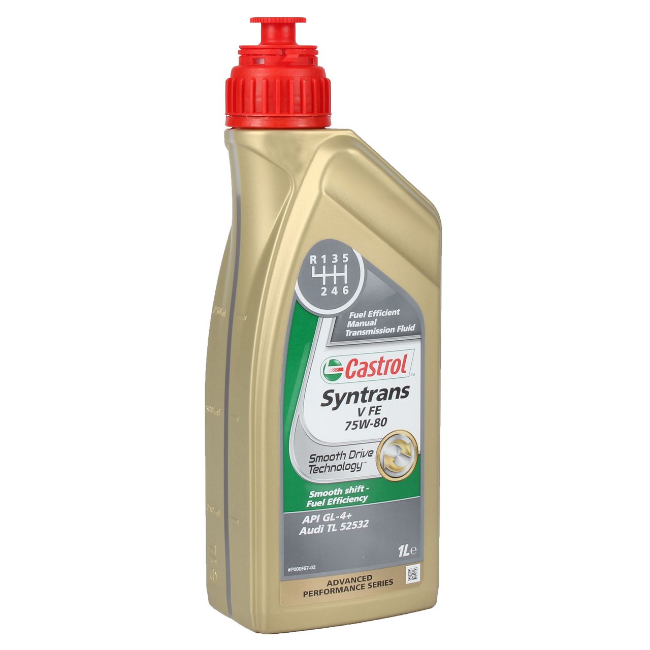 CASTROL Getriebeöl Schaltgetriebeöl SYNTRANS V FE 75W-80 - 1L 1 Liter