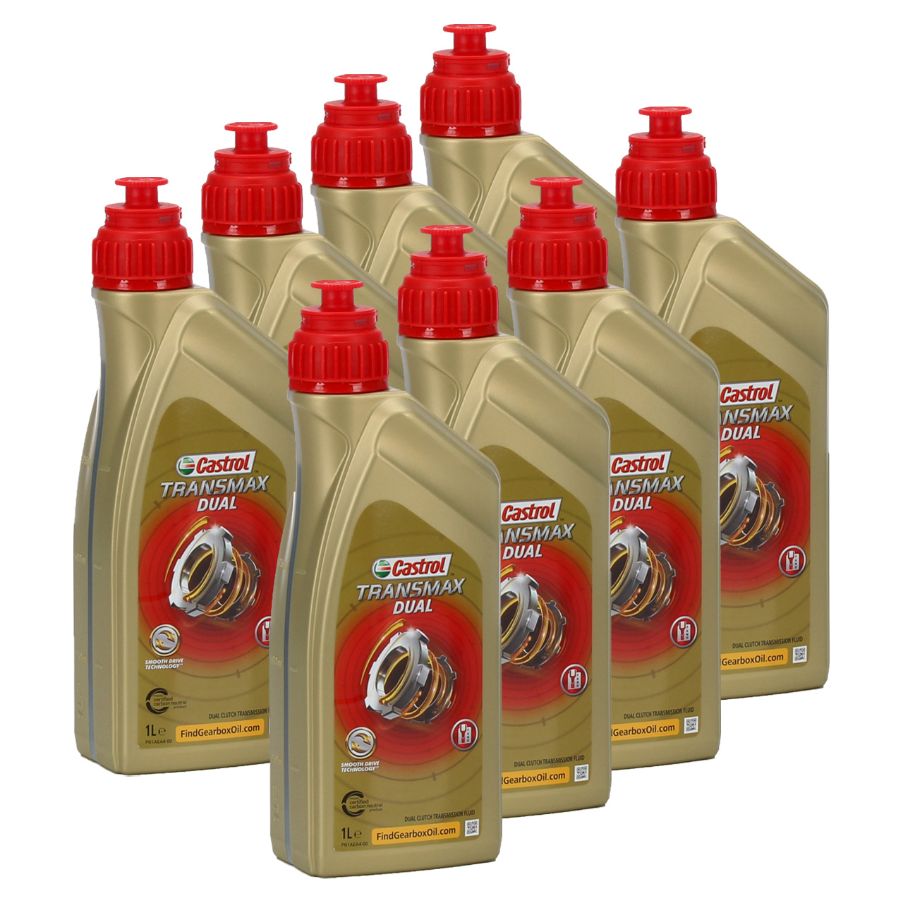 8L 8 Liter CASTROL TRANSMAX DUAL Getriebeöl Automatikgetriebeöl Doppelkupplung