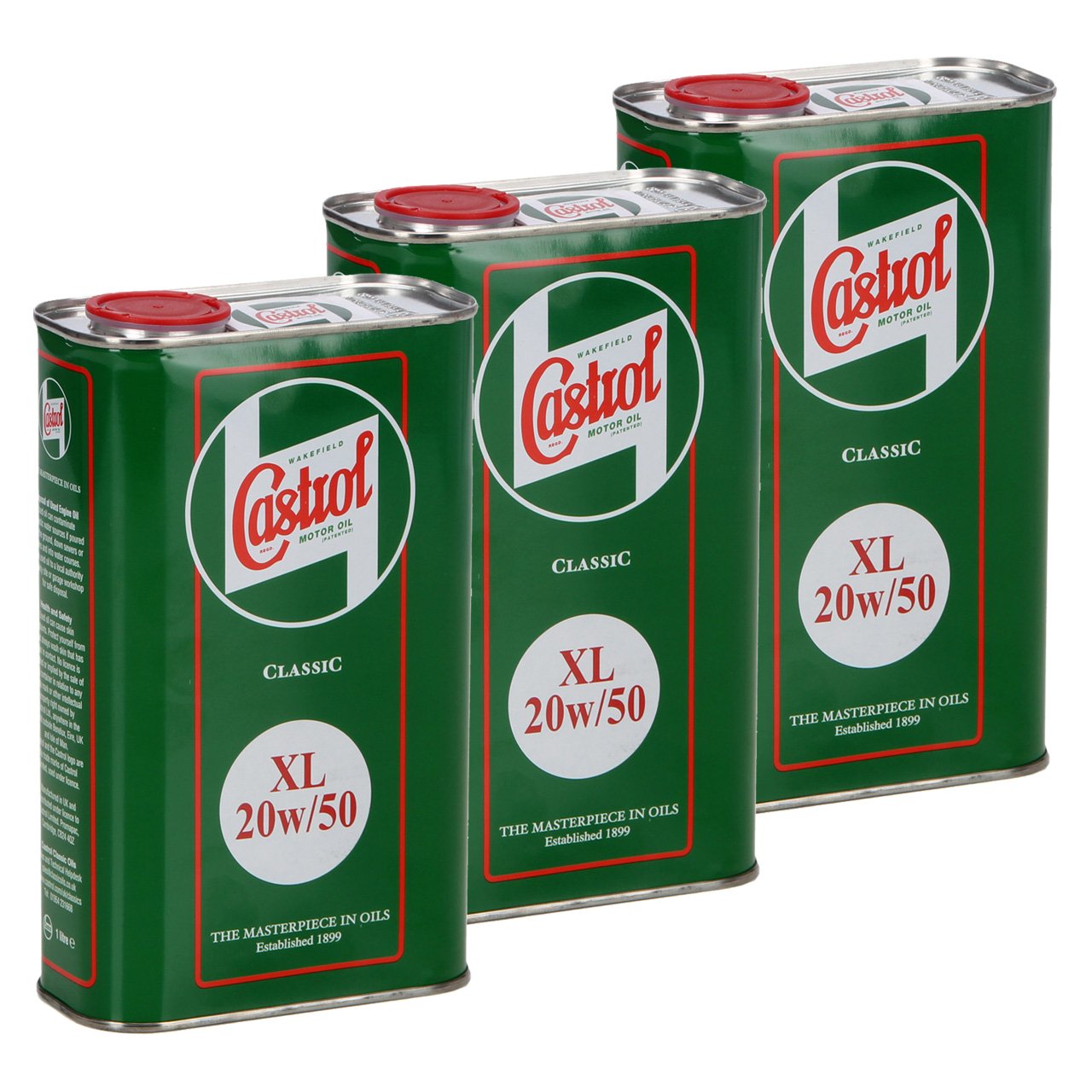 3L 3 Liter CASTROL CLASSIC XL 20W50 Motoröl Oldtimer Classic Cars pre1980