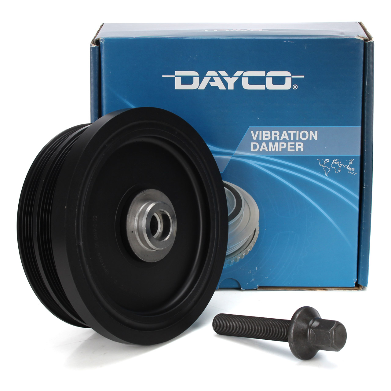 DAYCO Riemenscheibe Schwingungstilger mit Bolzen BMW E87 E46 E90 E91 E60 E61 M47 N47