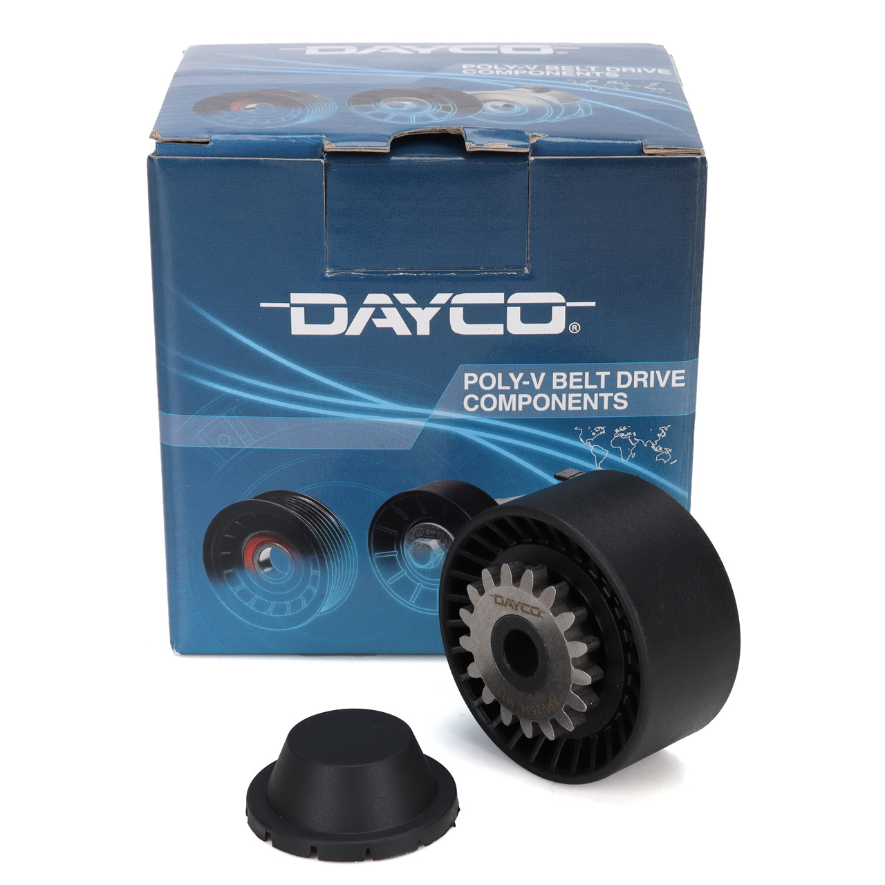 DAYCO APV2544 Umlenkrolle Keilrippenriemen RENAULT Clio 3 Modus Twingo 2 Wind 1.2