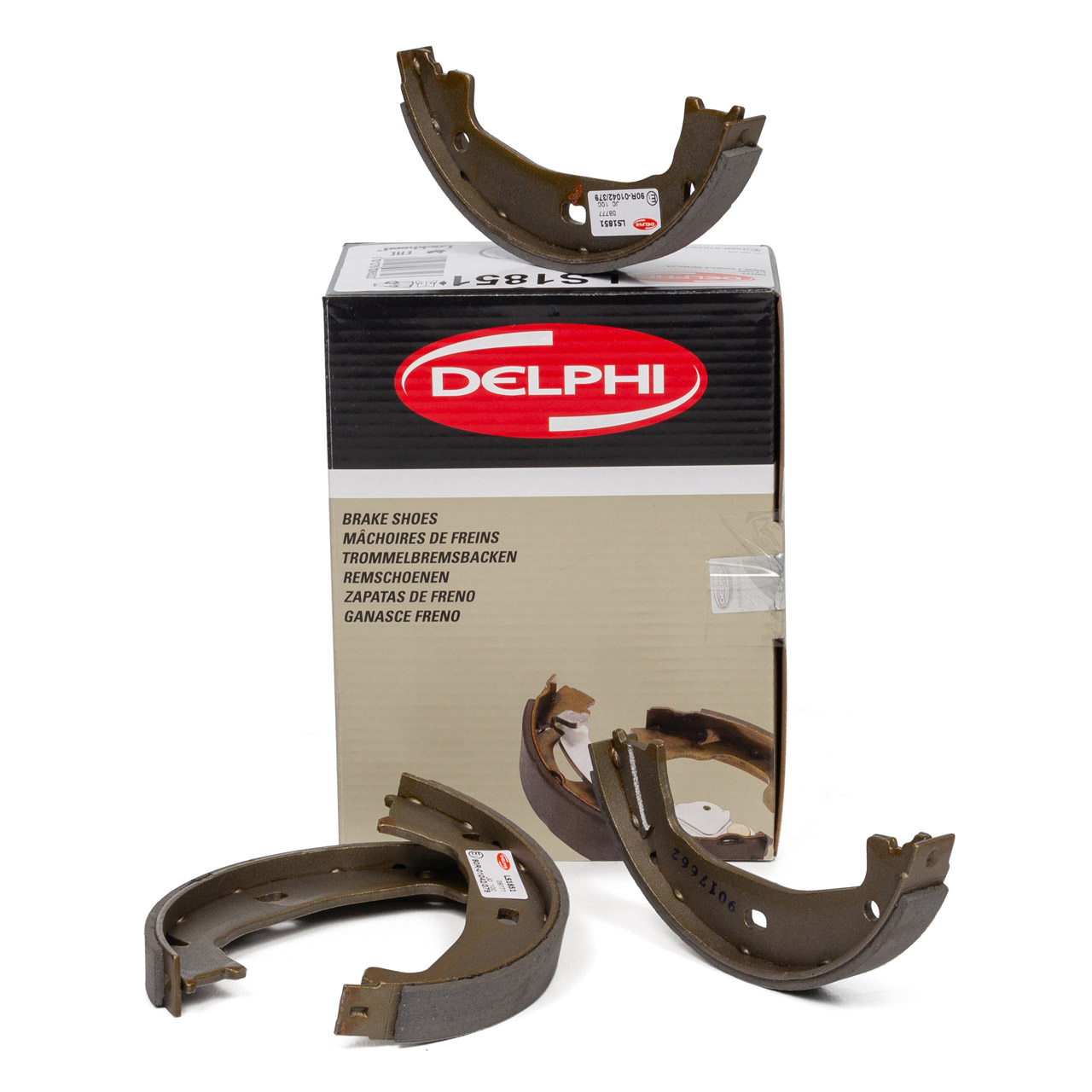 DELPHI LS1851 Bremsbacken Satz BMW E81-88 F20 F21 F22 F23 E46 E90-93 F30 F31