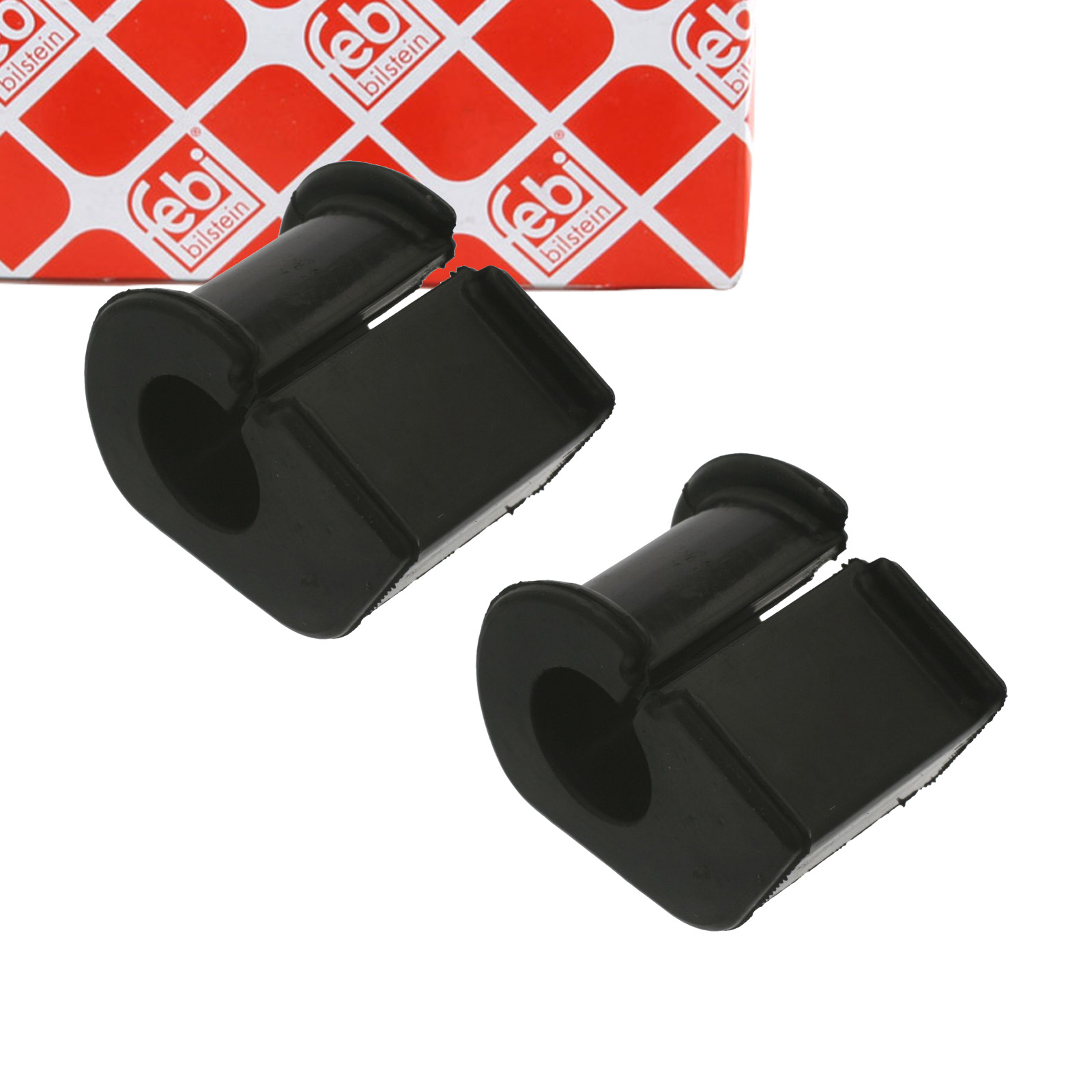 2x FEBI 37199 Stabilisatorlager CITROEN C1 PEUGEOT 107 TOYOTA Aygo Vorderachse innen