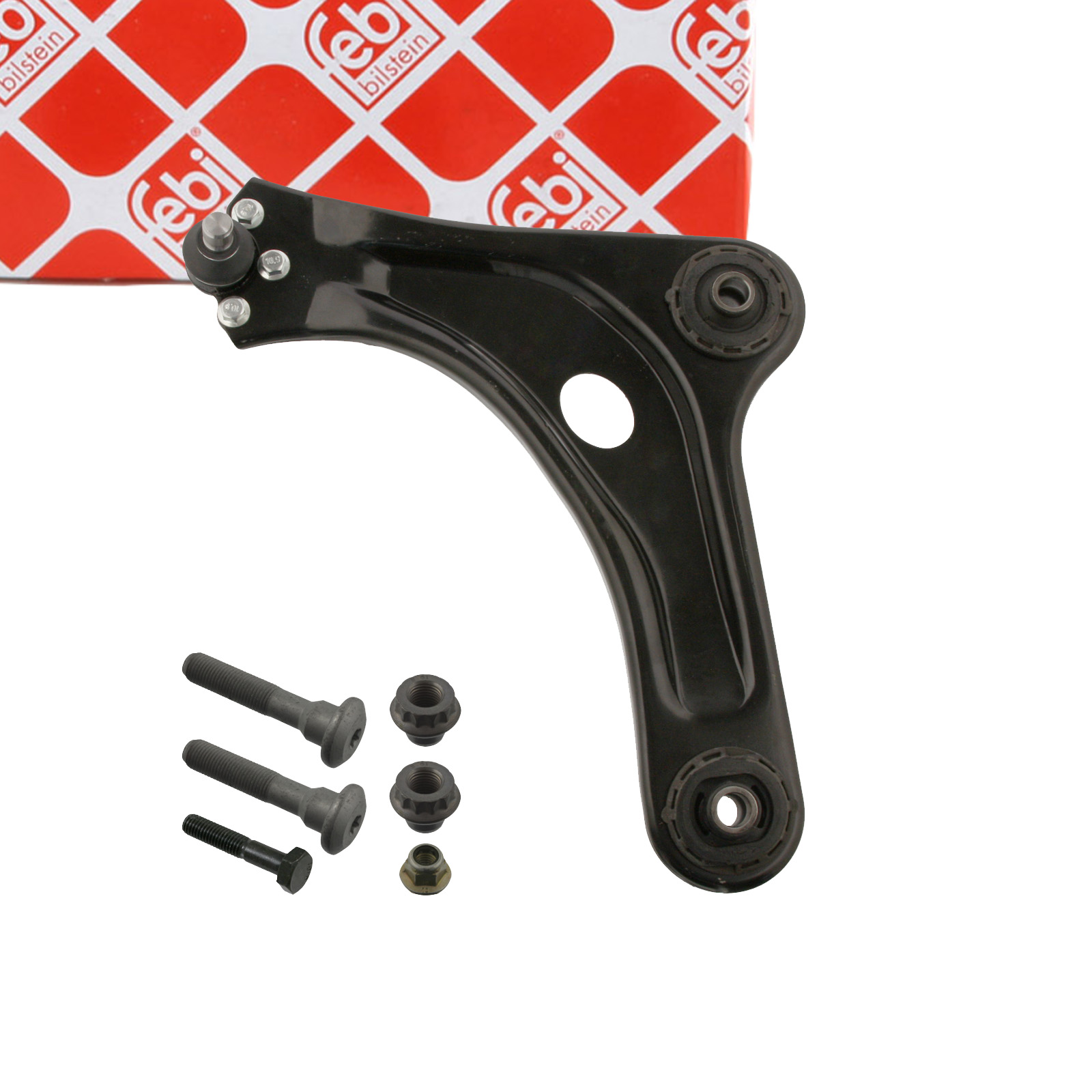 FEBI 44621 PROKIT Querlenker + Traggelenk CITROEN C2 C3 I PEUGEOT 1007 vorne unten links