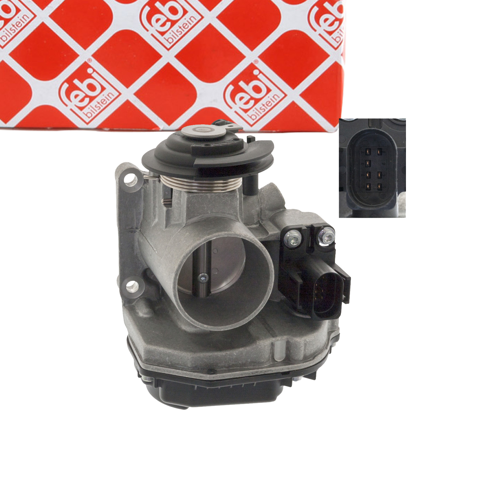 FEBI 100795 Drosselklappe Steuerklappe VW Lupo 6X1 6E1 Polo 6N2 1.4 16V 75 PS 036133064D