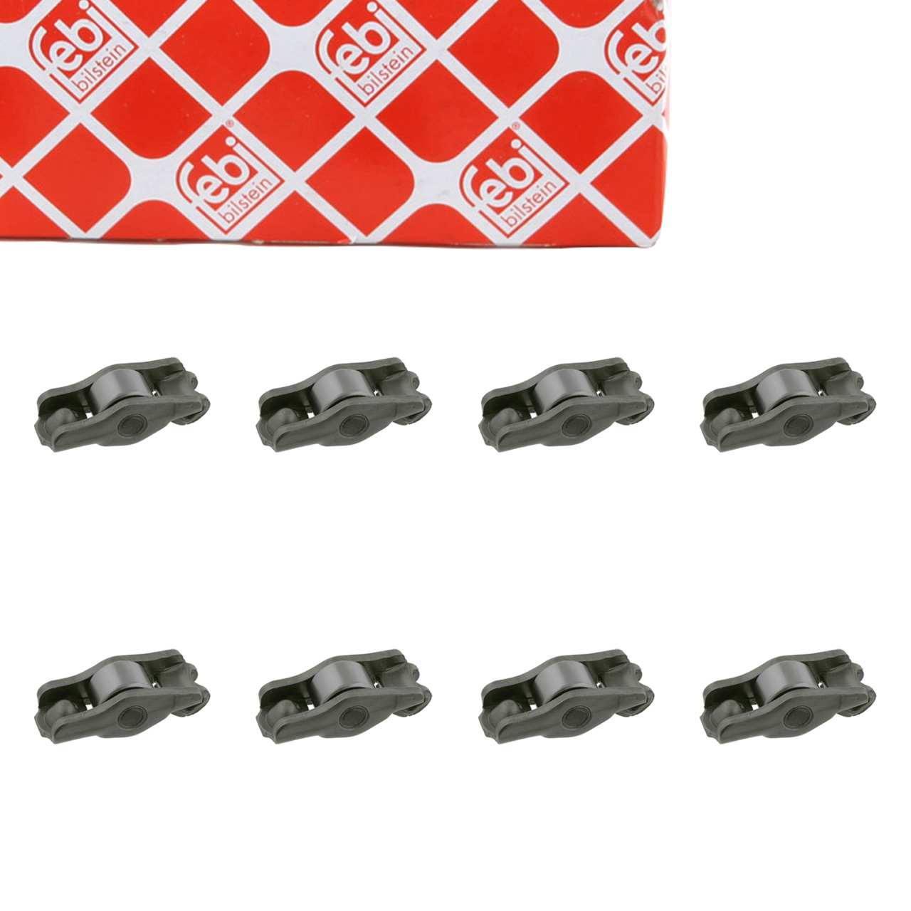 8x FEBI 21504 Kipphebel Schlepphebel CITROEN FIAT LANCIA PEUGEOT SUZUKI 2.0/2.2 DIESEL