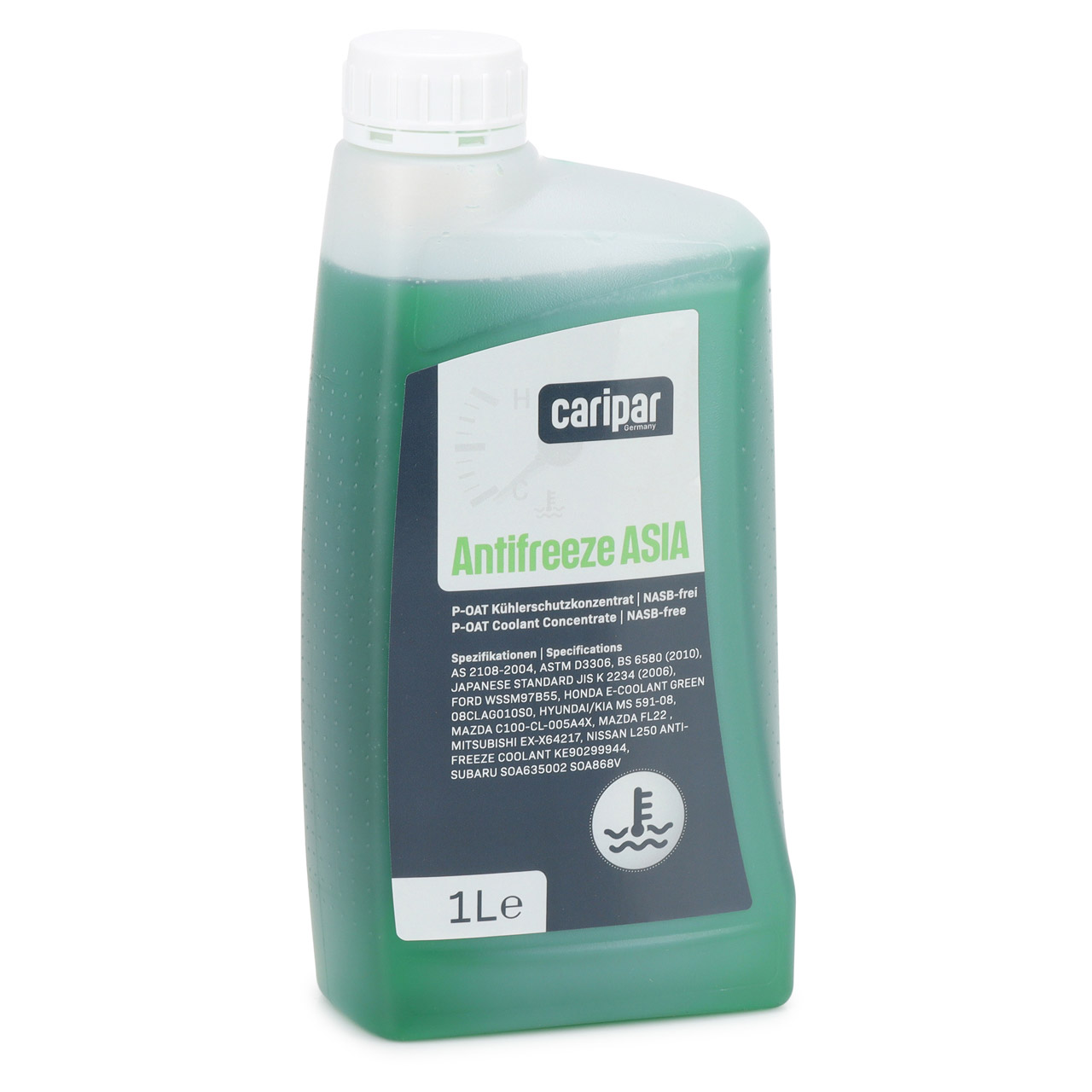 1L 1 Liter CARIPAR ANTIFREEZE ASIA Frostschutz Kühlerfrostschutz Konzentrat