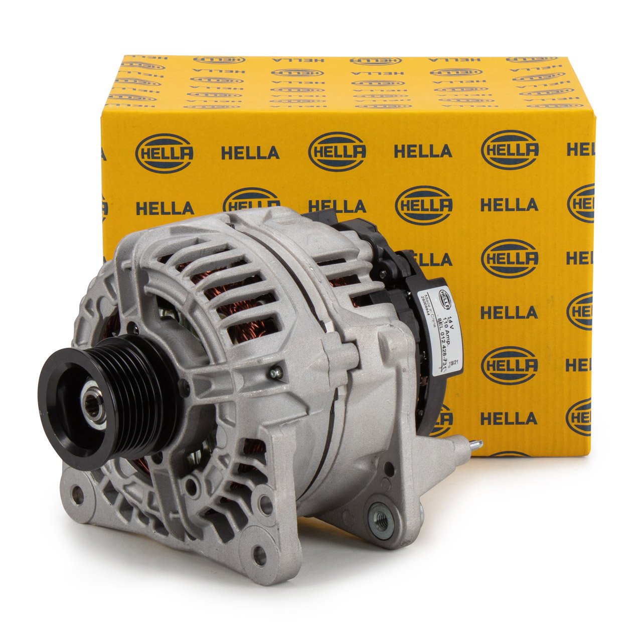 HELLA 8EL012428-731 Lichtmaschine 14V 110A VW Golf 5 6 SEAT Ibiza 4 Leon SKODA Octavia 1.4