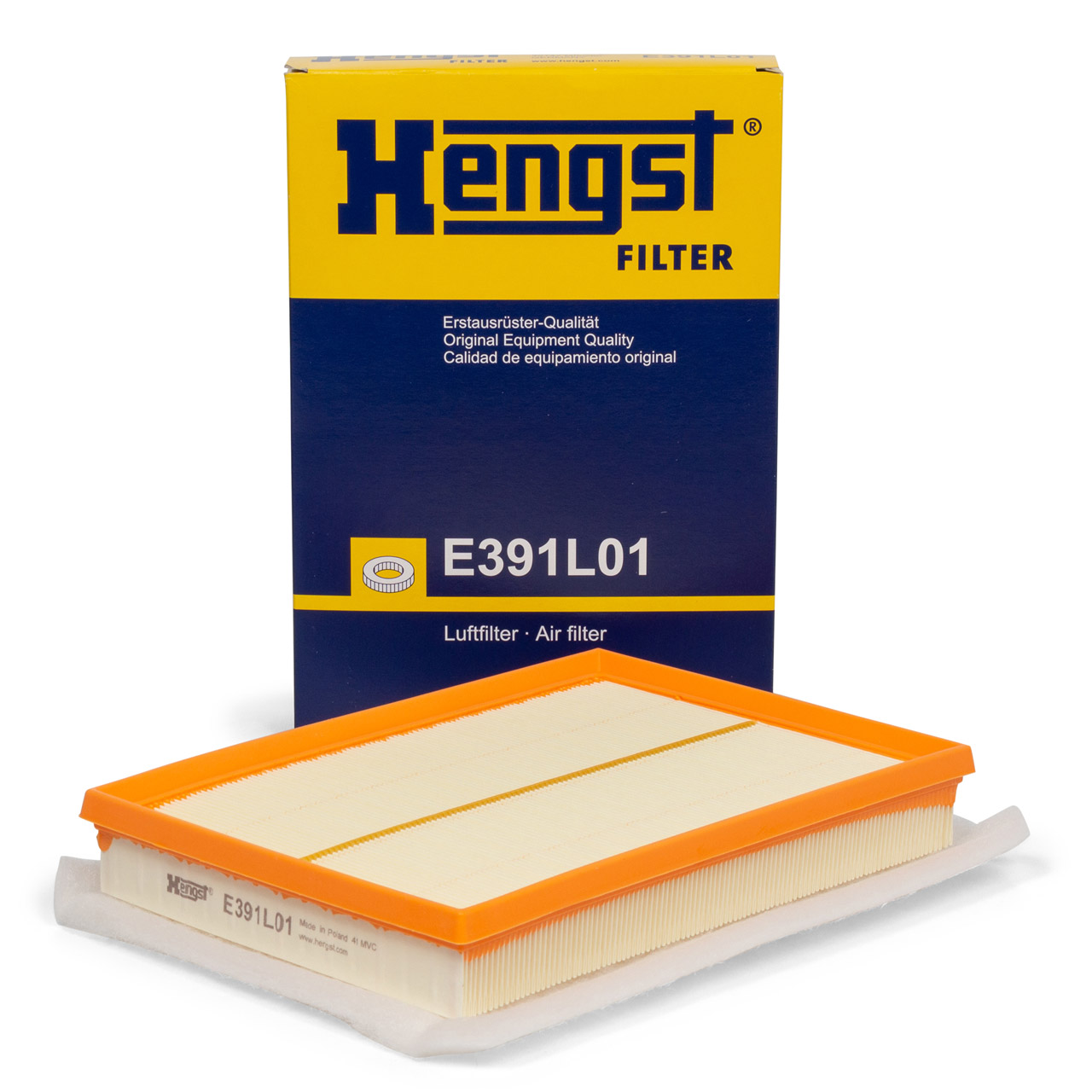 HENGST E391L01 Luftfilter OPEL Combo Corsa C Meriva A Tigra B 1.3/1.7 CDTI