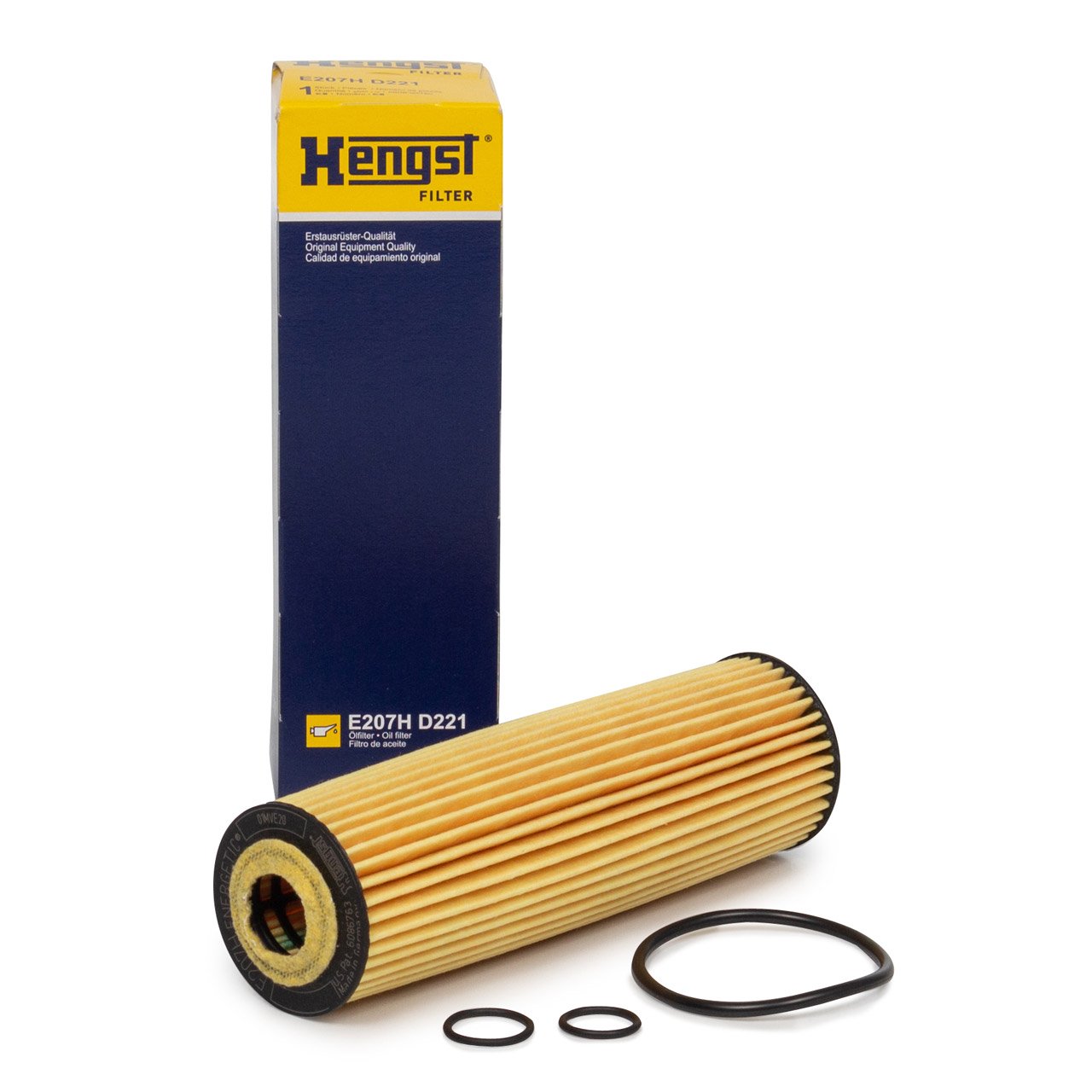 HENGST E207HD221 Ölfilter MERCEDES W203 W204 C/A209 W212 R172 180/200/250 M271