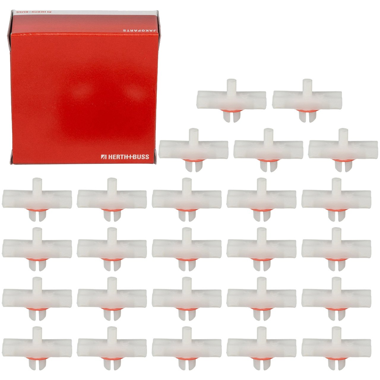 25x HERTH+BUSS ELPARTS Clips Befestigungsclips Halteclip Verkleidung für VW 113853585C