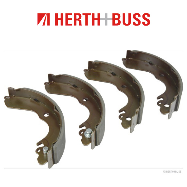 HERTH+BUSS JAKOPARTS Bremsbacken Satz MITSUBISHI Colt 3 4 5 Lancer 4 5 hinten