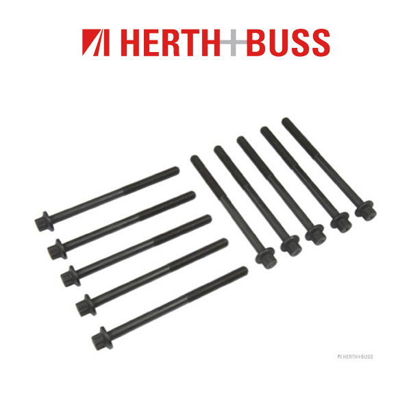 10x HERTH+BUSS JAKOPARTS Zylinderkopfschrauben MAZDA 3 BK BL 6 GG CX-7 ER 2.3