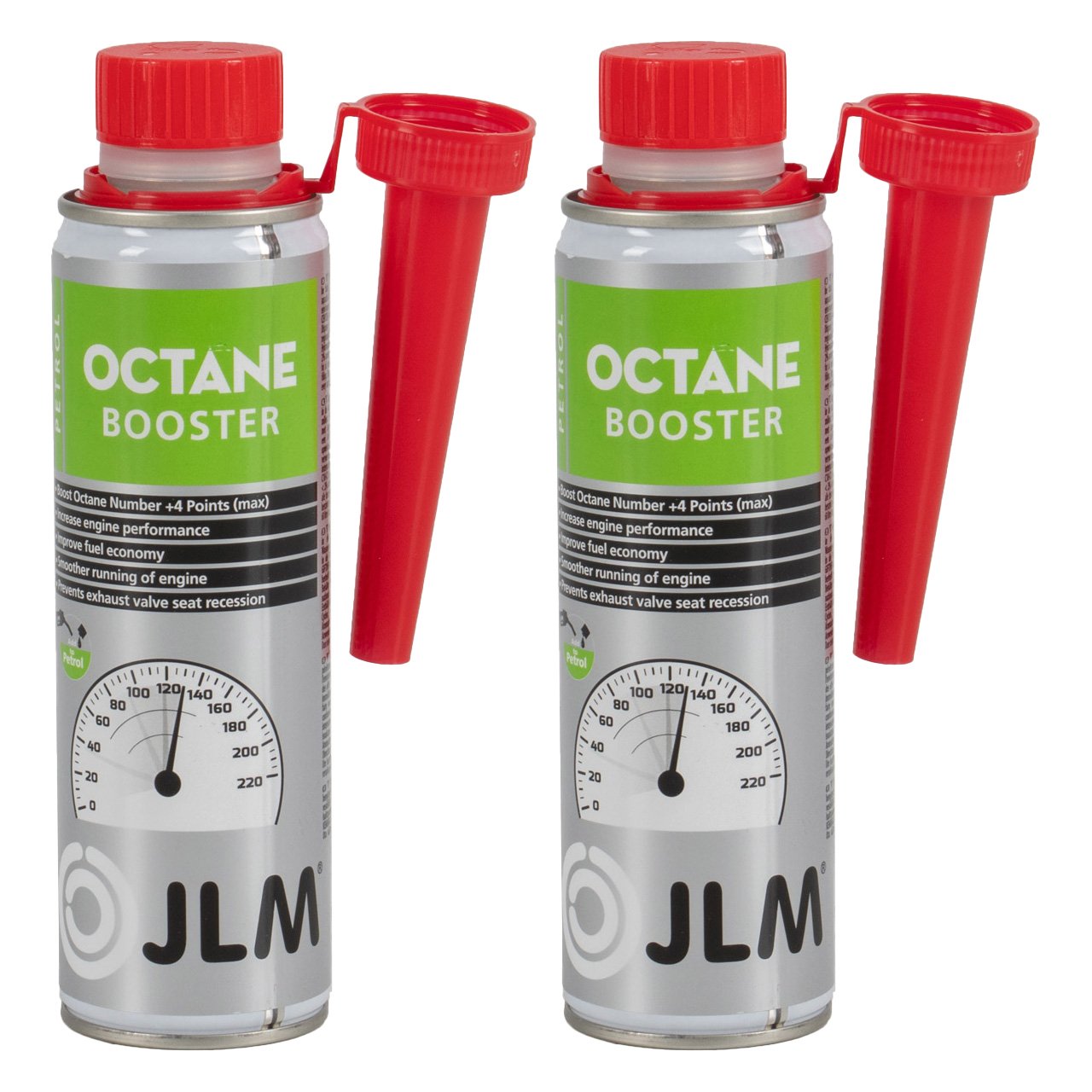 2x 250ml JLM J03165 Octane Booster Benzin Leistungsverbesserer Benzinverbesserer Additiv