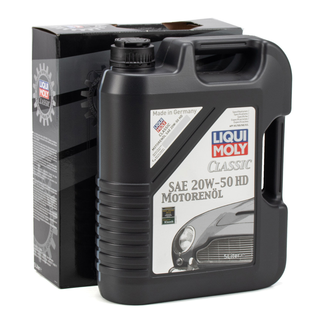 5 Liter 5L LIQUI MOLY Motoröl Öl CLASSIC 20W-50 20W50 HD Oldtimer Youngtimer