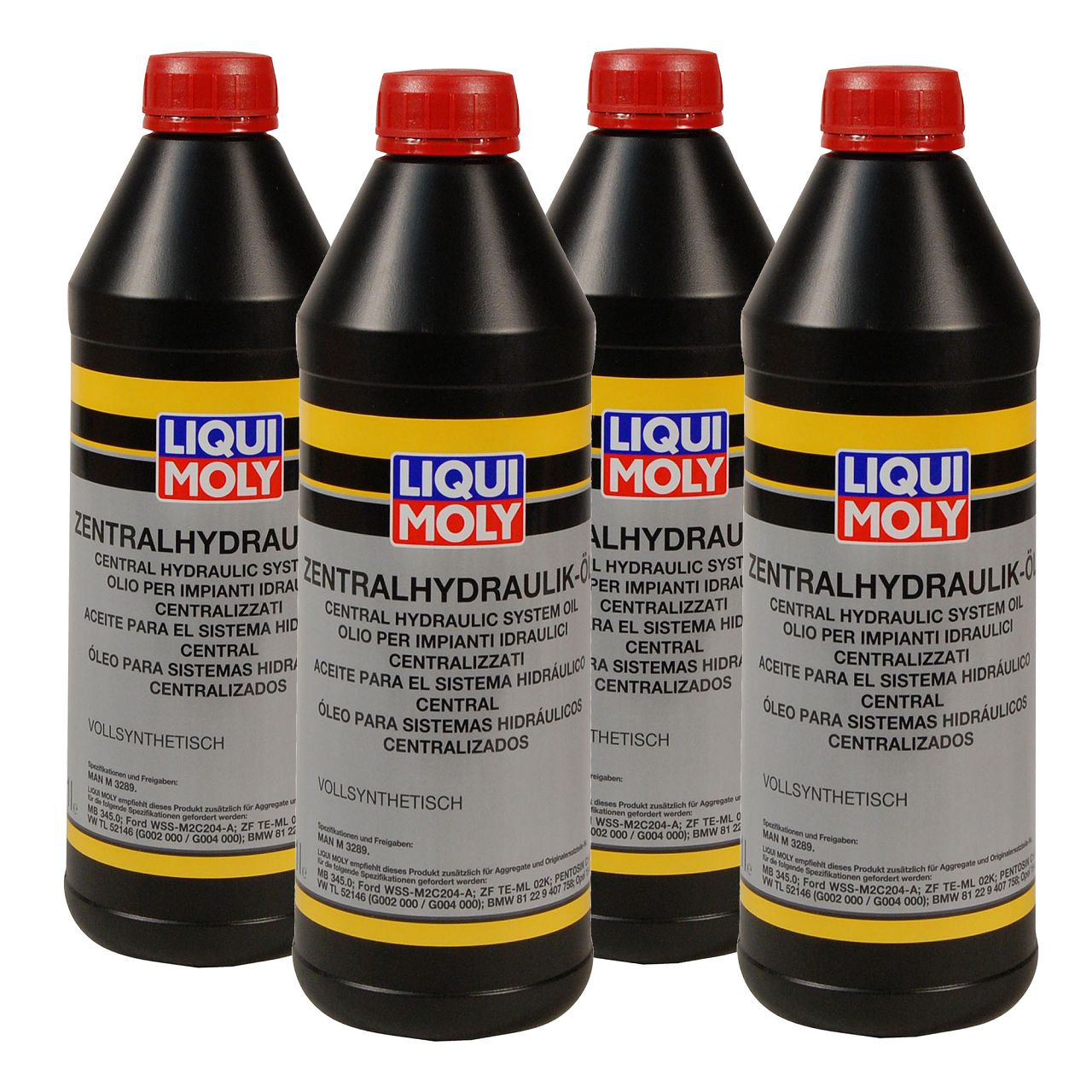 4x 1 Liter LIQUI MOLY Hydrauliköl Zentralhydrauliköl Zentralhydraulik-Öl 1127