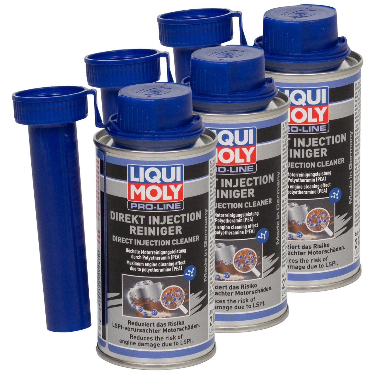 3x 120ml LIQUI MOLY 21281 PRO LINE DIREKT INJECTION REINIGER Additiv f. Benziner