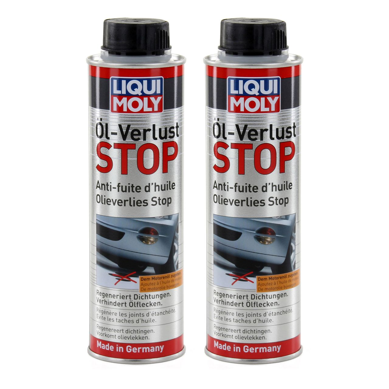 2x 300ml LIQUI MOLY 1005 Ölverlust Stop Additiv Öladditiv Leckstop Motordicht