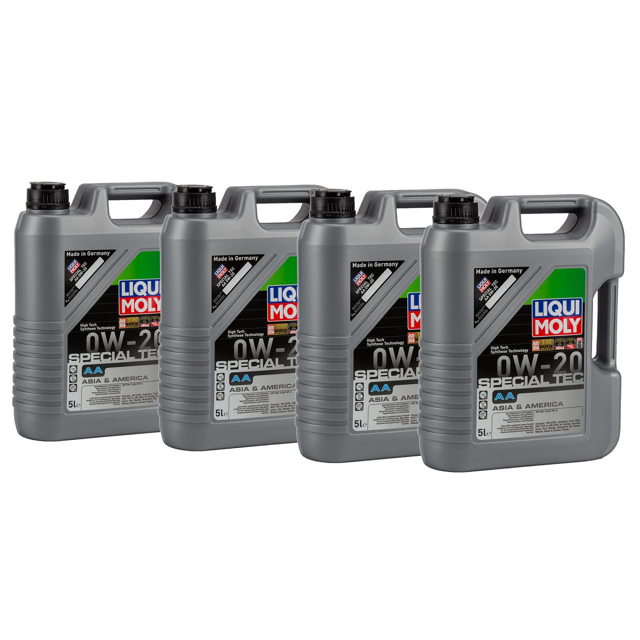 20L 20 Liter LIQUI MOLY 9734 SPECIAL TEC AA 0W-20 Motoröl Öl API SP ASIA AMERICA