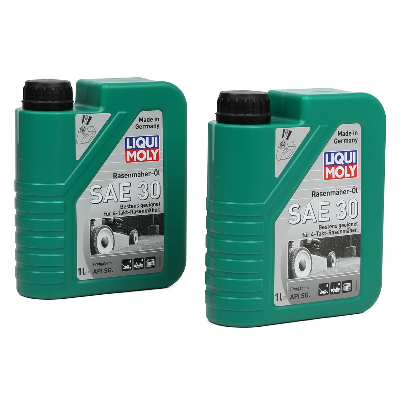 LIQUI MOLY Motoröl Öl 4-Takt Rasenmäher-Öl SAE30 2L 2 Liter 1264