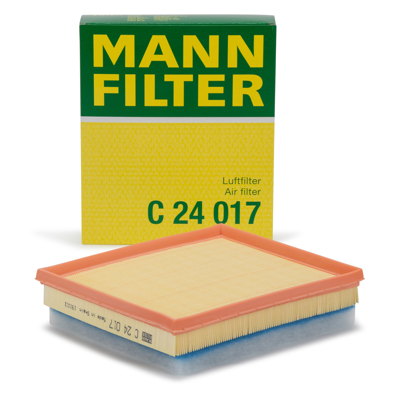 MANN C24017 Luftfilter CITROEN C3 C4 DS PEUGEOT 208 308 Partner OPEL TOYOTA 1.6 DIESEL