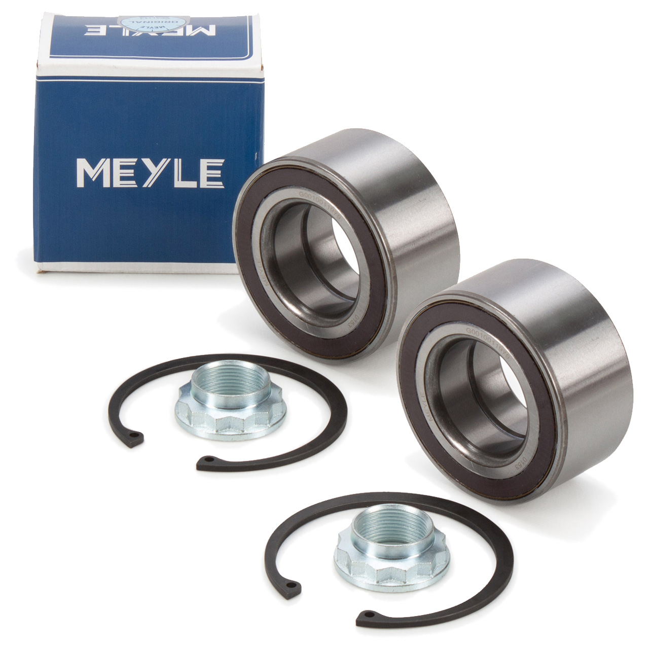 2x MEYLE 3007500001 Radlagersatz BMW 1er E81 E82 E87 E88 3er E90 E91 E92 E93 hinten