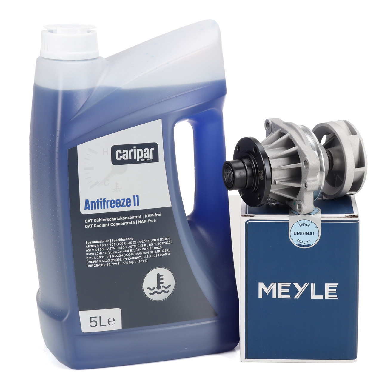 MEYLE Wasserpumpe + 5L G48 Frotschutz BMW E36 E46 E34 E39 E60 E61 E38 X3 X5 M50 M52 M54