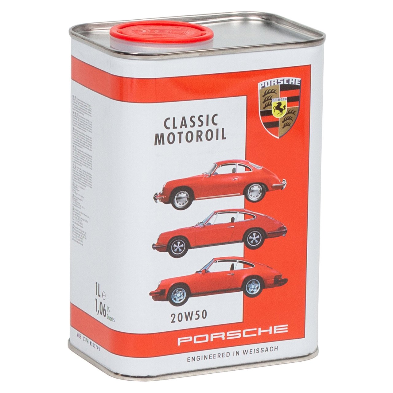 1 Liter ORIGINAL Porsche CLASSIC Motoröl 20W-50 356 914 911 F/G bis 2,7 Liter