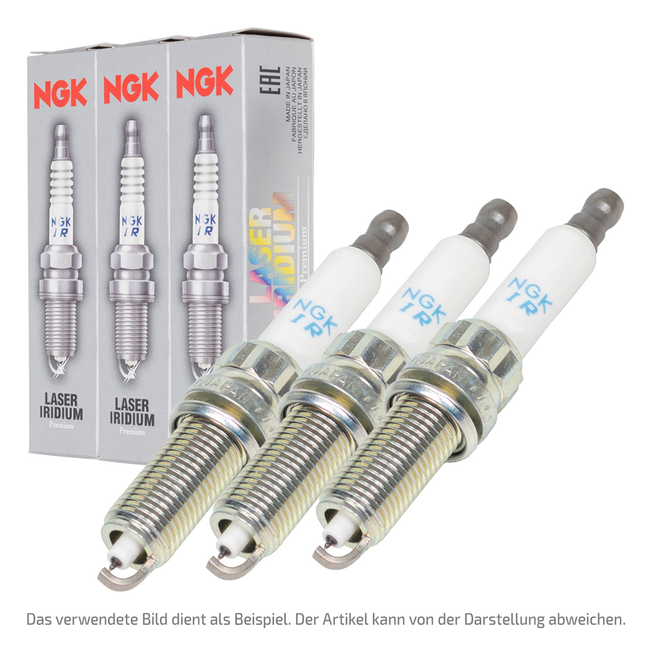 3x NGK 94224 IKER7A8EGS LASER IRIDIUM Zündkerze VW Golf 7 Polo 6 Touran 1.0 TSI 04E905602D