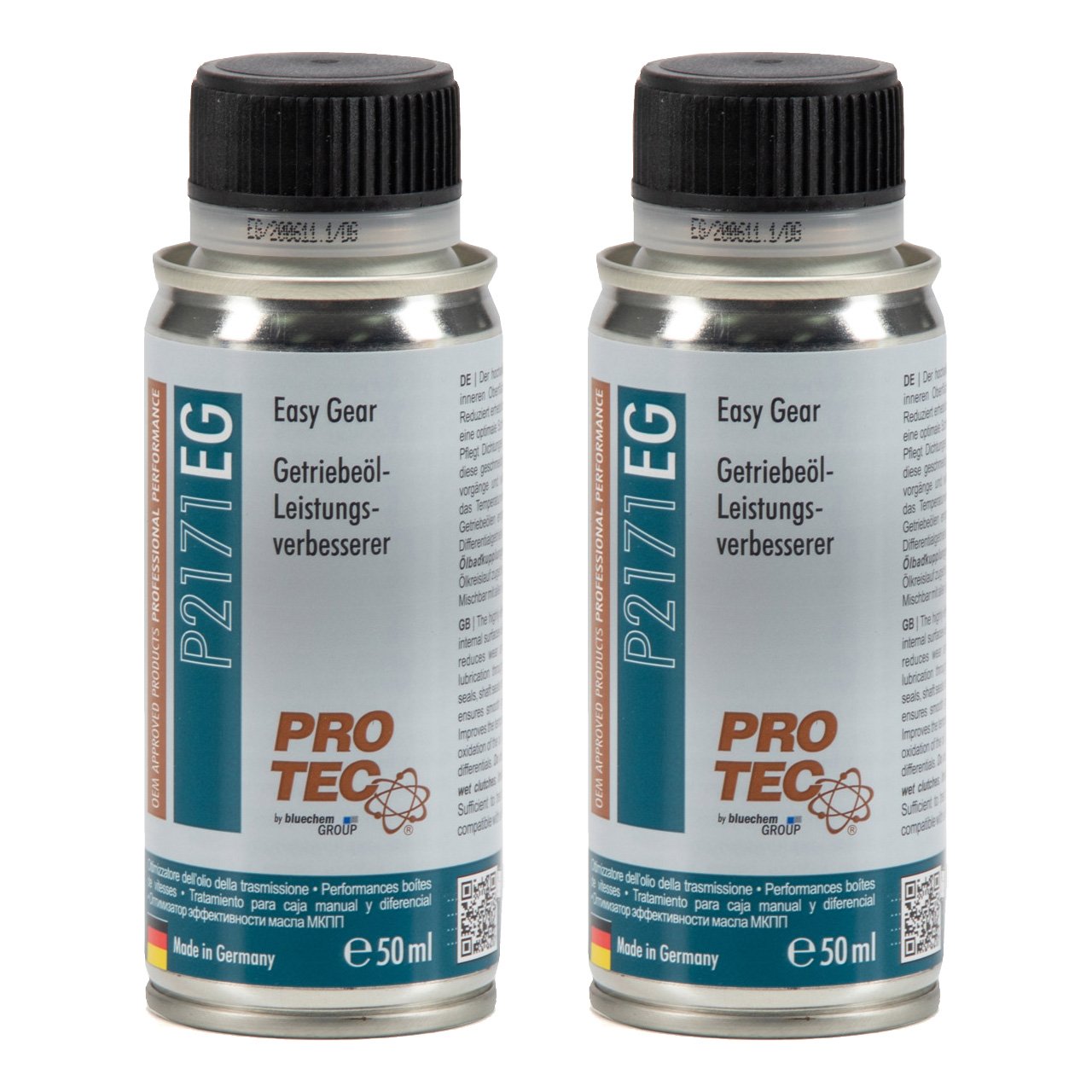 2x 50ml PROTEC P2171 Getriebeöladditiv Leistungsverbesserer Easy Gear Öl