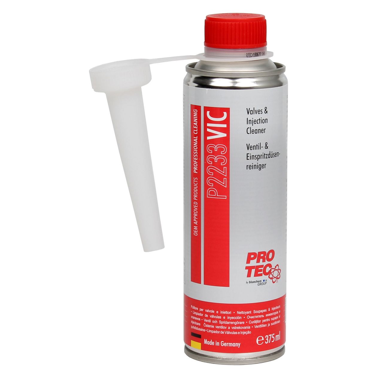 2x 375ml PROTEC VIC Valves & Injection Cleaner Ventil- & Einspritzdüsenreiniger