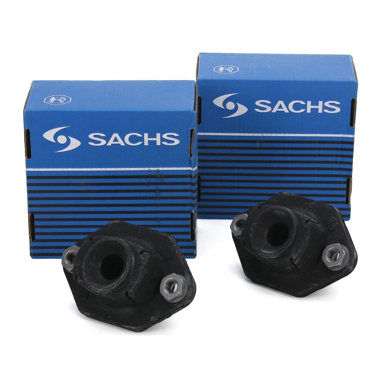 2x SACHS Federbeinlager Domlager für BMW 1er E81-88 3er E90-93 Hinterachse unten