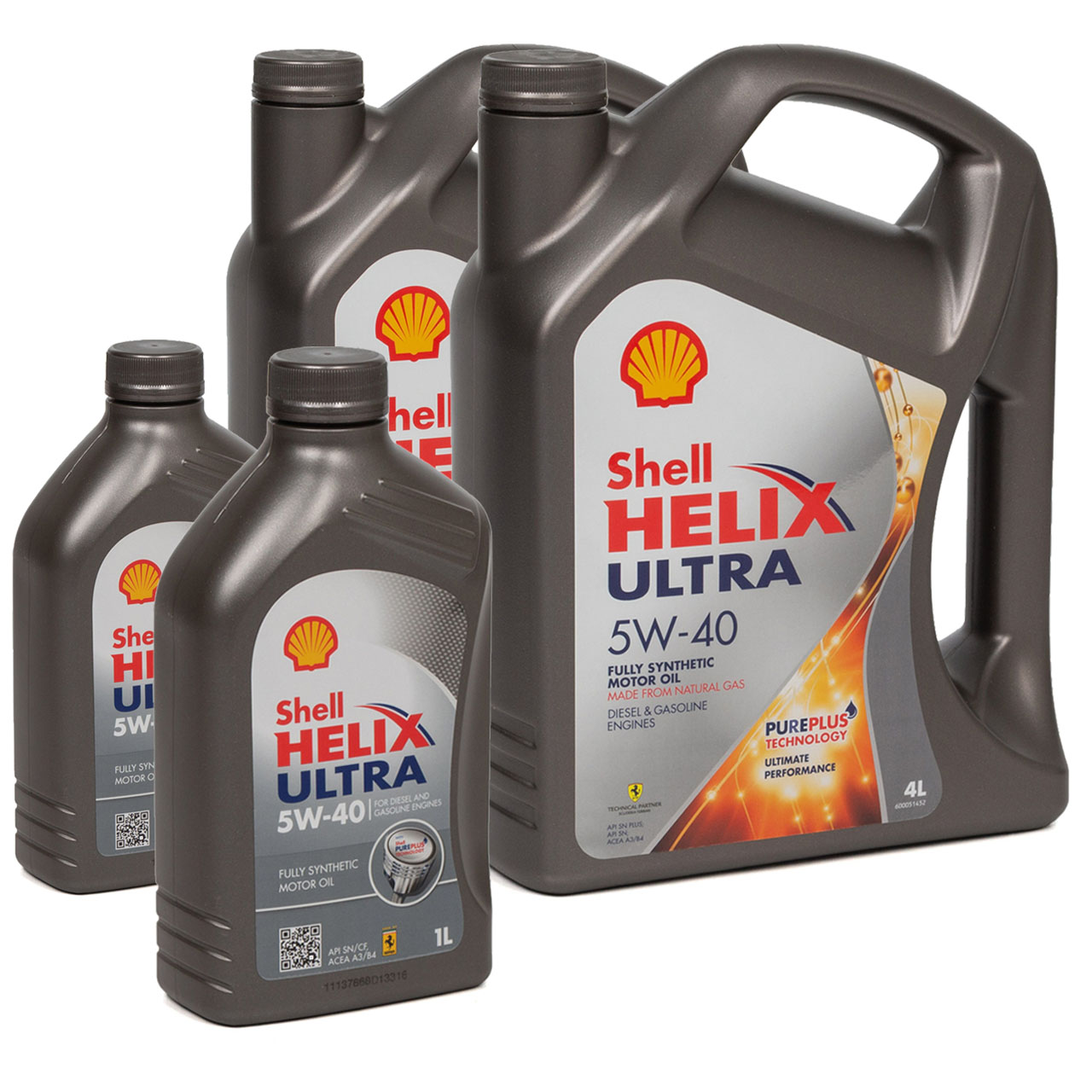 10L 10 Liter SHELL HELIX ULTRA 5W-40 5W40 Motoröl Öl MB 226/229.5 VW 502/505.00