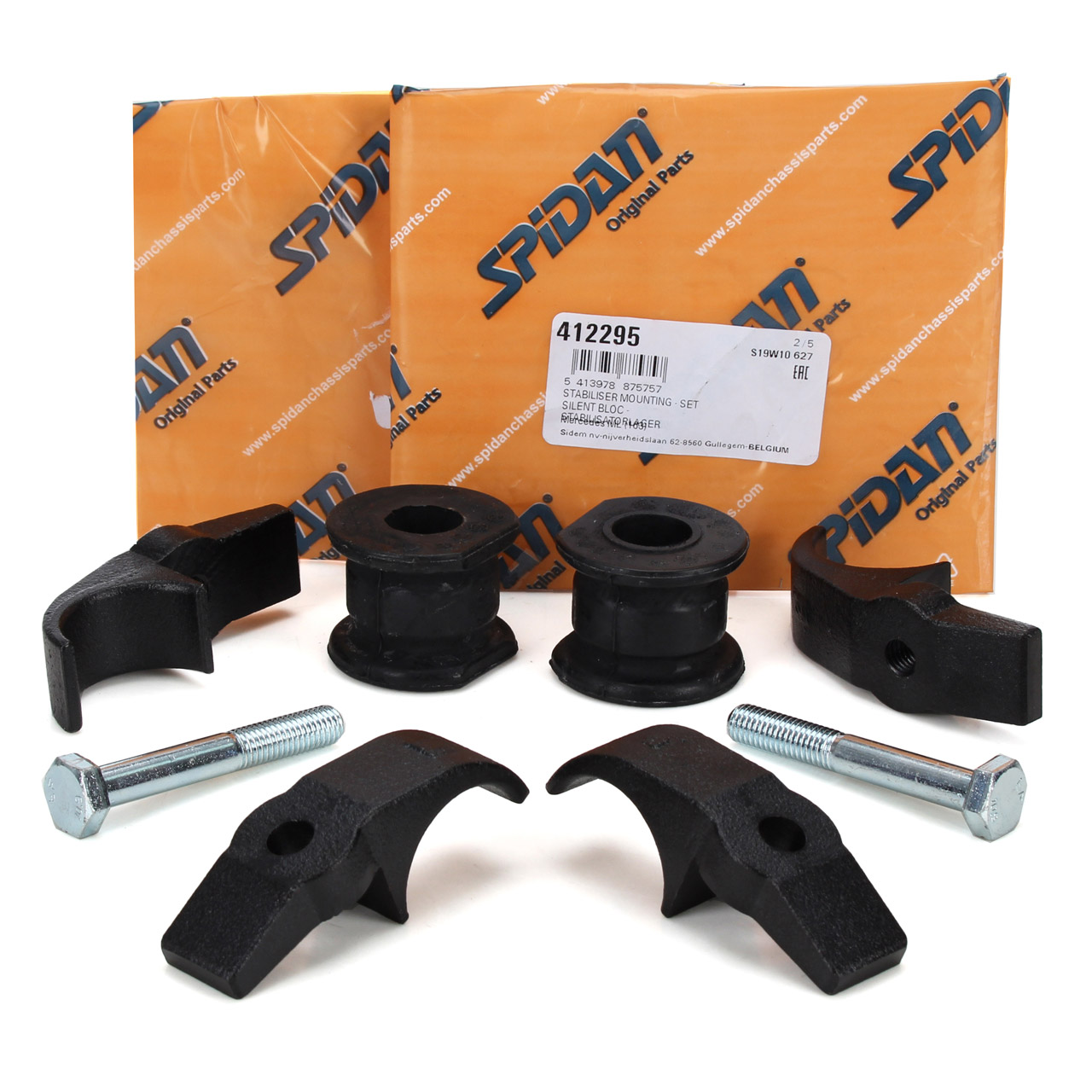 2x SPIDAN Stabilisator Rep.-Satz MERCEDES M-Klasse W163 ML 230-55 AMG 270-400 CDI vorne