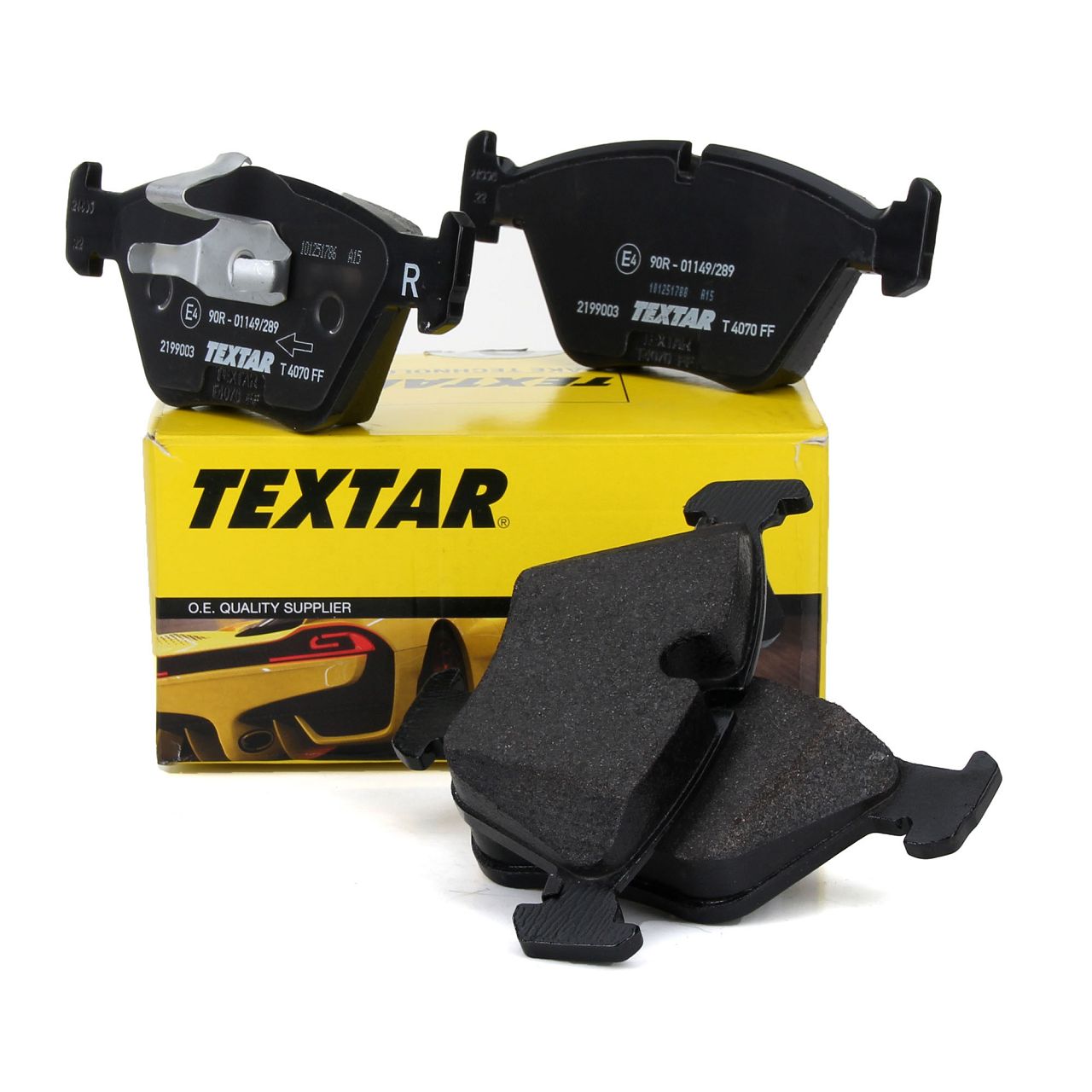 TEXTAR 2199003 Bremsbeläge BMW 5er E39 520-535i 520-530d 525td/tds vorne 34116761278