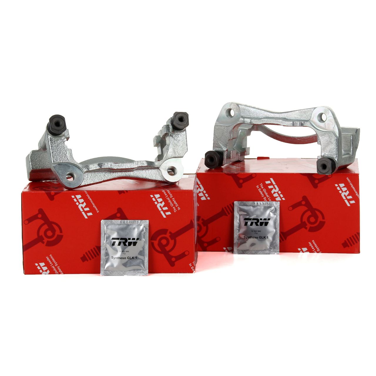 2x TRW BDA1023 + BDA1024 Halter Bremssattel für TOYOTA COROLLA (_E12_) vorne