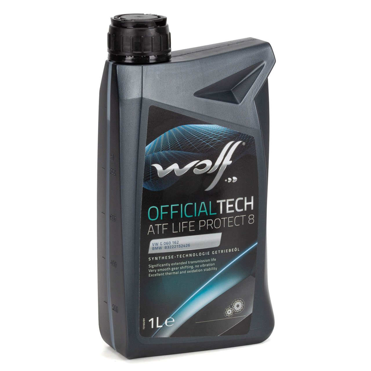 8L 8 Liter WOLF OFFICIALTECH ATF LIFE PROTECT 8 Automatikgetriebeöl für ZF 6/8/9-Gang