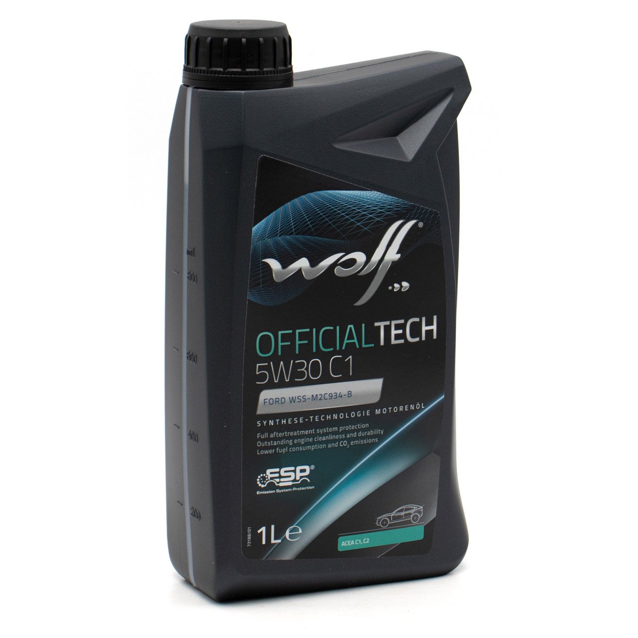 1L 1 Liter WOLF OFFICIALTECH 5W30 C1 Motoröl Öl ACEA C1 C2 FORD WSS-M2C934-B