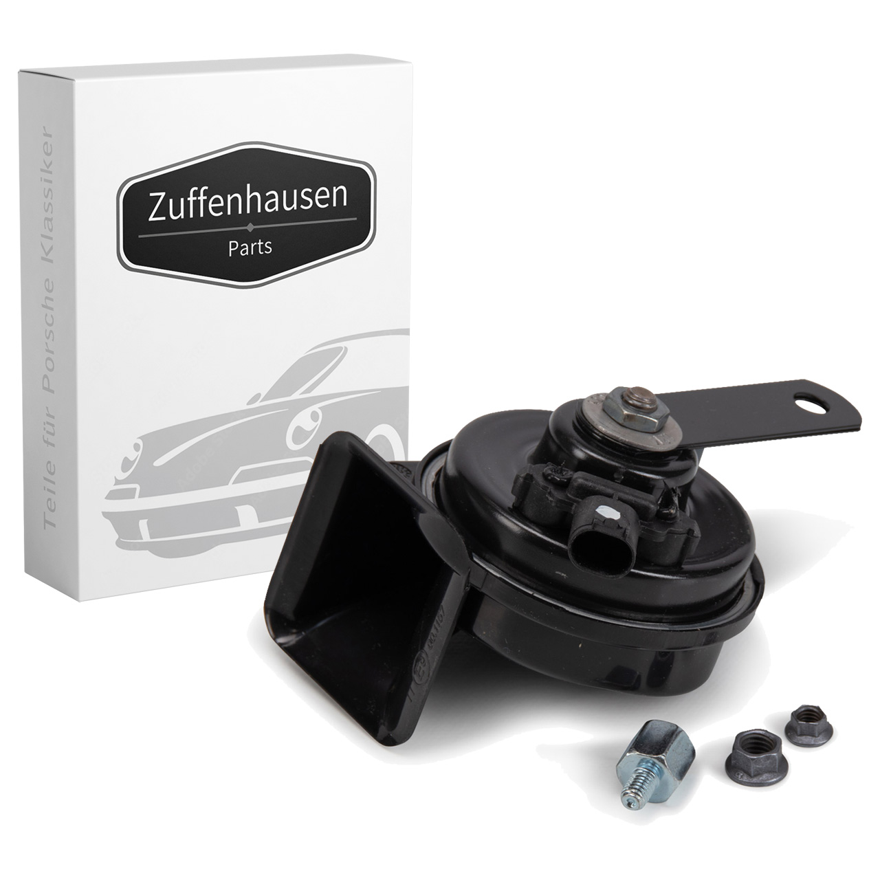 Fanfare Hupe Signalhorn TIEFTON für PORSCHE 911 (996) Boxster (986) 99663520507