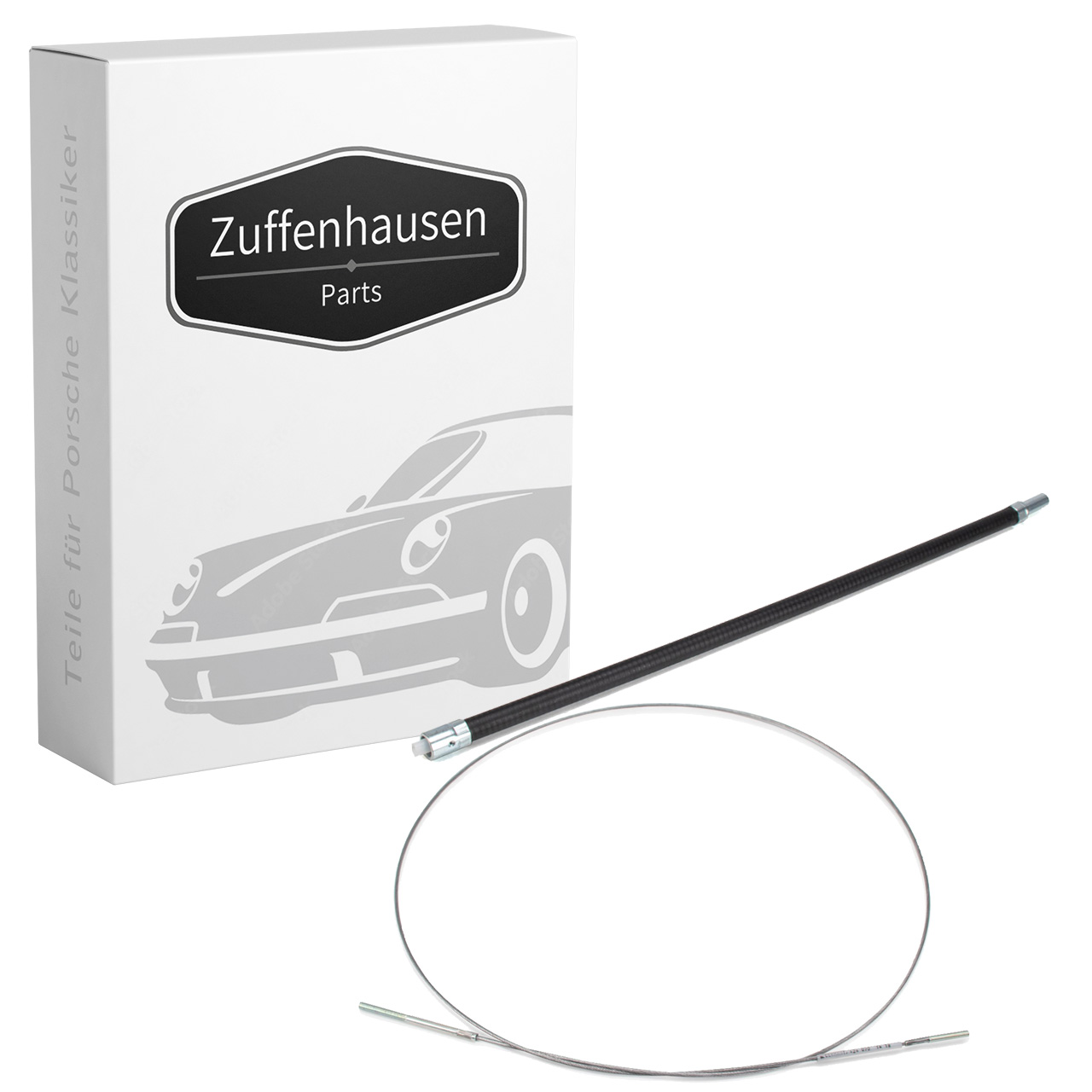 Kupplungsseil + Führung für PORSCHE 911 2.0 E / L / S 140/150/160/170 PS 912 1.6