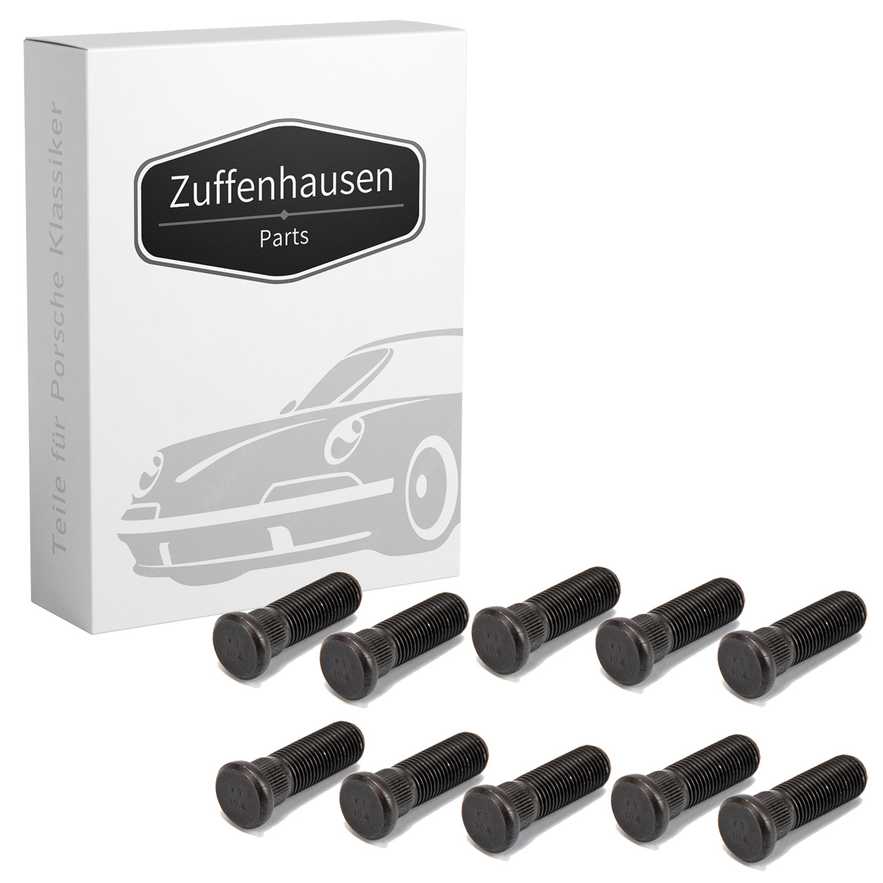 10x Radbolzen 45MM für PORSCHE 993 3.6 / 3.8 Carrera / RS hinten 99333167101