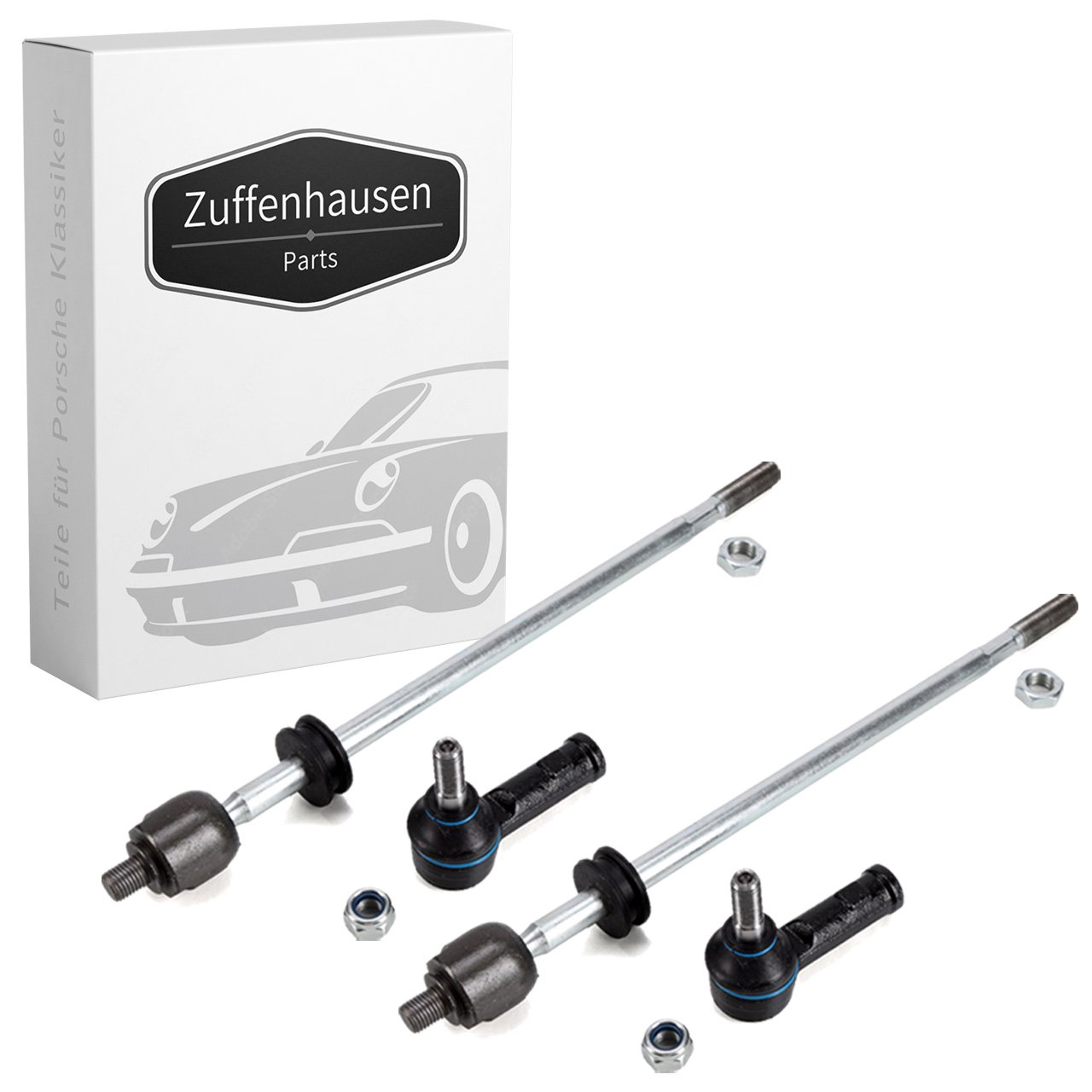 2x Spurstange + Spurstangenkopf für PORSCHE 944 ab 1987 968 vorne 94434703328